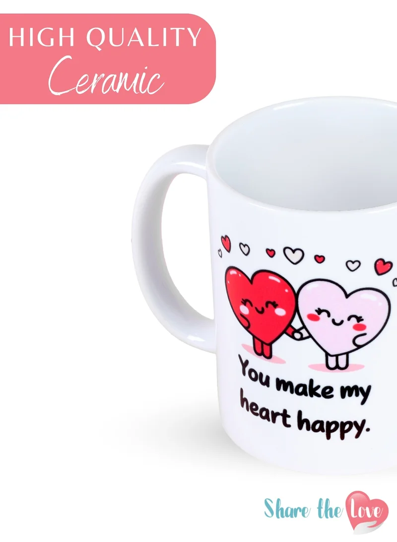 شير ذا لوف  أنت تجعل قلبي سعيداً - كوب شرب